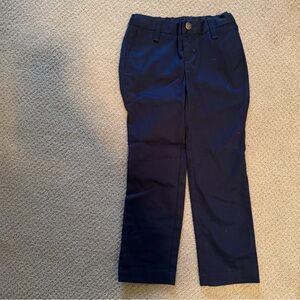 Lands’ End girls denim elastic waist pant